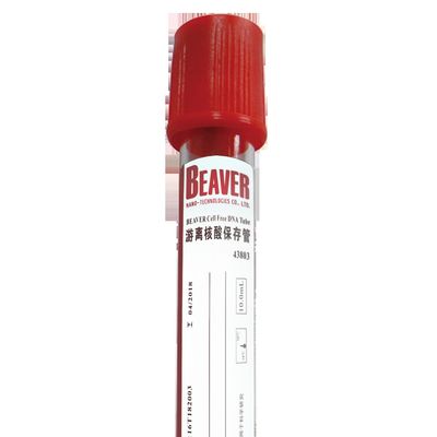 tubes sans cellule d'ADN de kits de collection témoin de 10 ml pour circuler des échantillons d'ADN