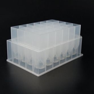 Le puits profond du fond 24 du puits V de place plaque l'ajustement 15mL pour l'épurateur de large volume témoin